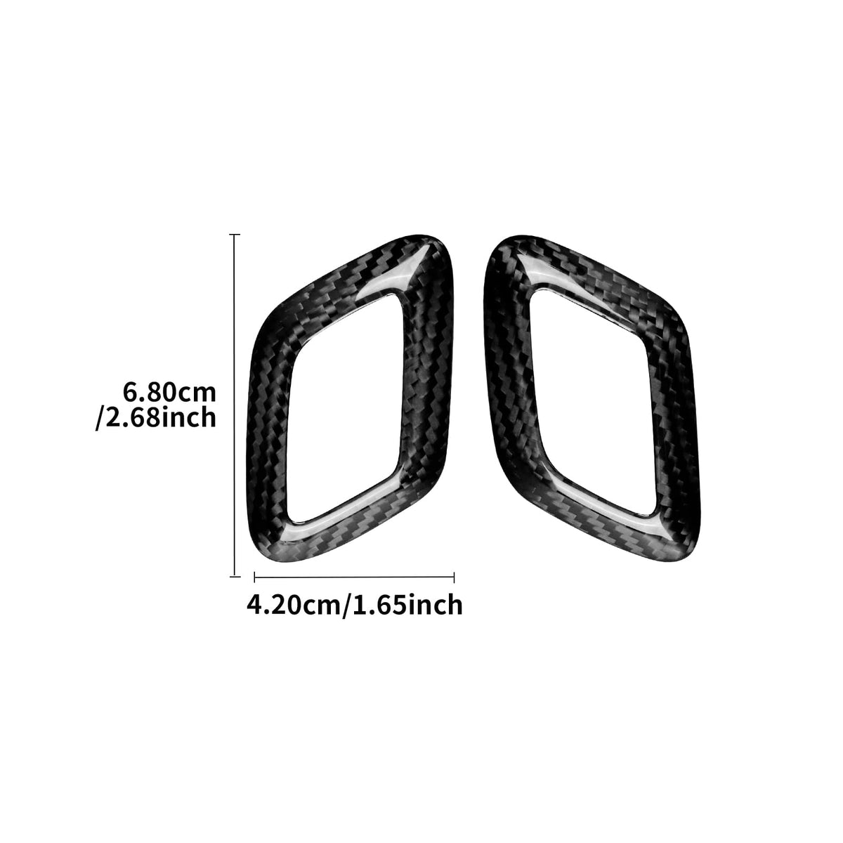 AIRSPEED for Ford F150 Carbon Fiber Gear Shift Knob Cover, Carbon Gear Head Interior Trim Accessory - product view