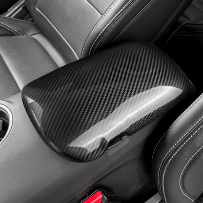 AIRSPEED Real Carbon Fiber Cover, Real Carbon Fiber Accessories for Ford Mustang 2024 2025 2026 2027 (Black) - detail view 7
