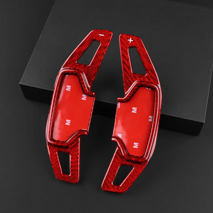 AIRSPEED 2-Piece Hard Carbon Fiber DSG Paddle Shifter Extensions for 2024-2026 Ford Mustang - detail view 3
