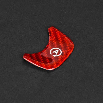 AIRSPEED Carbon Fiber Engine Start Switch Decorative Interior Sticker for Mercedes-Benz A-Class W177, GLE W167, G-Class W464 & GLS X167 - detail view 5