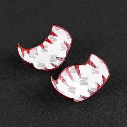 AIRSPEED Carbon Fiber Gear Shift Knob Cover for 2015-2023 Ford Mustang Manual (Red) - detail view 8