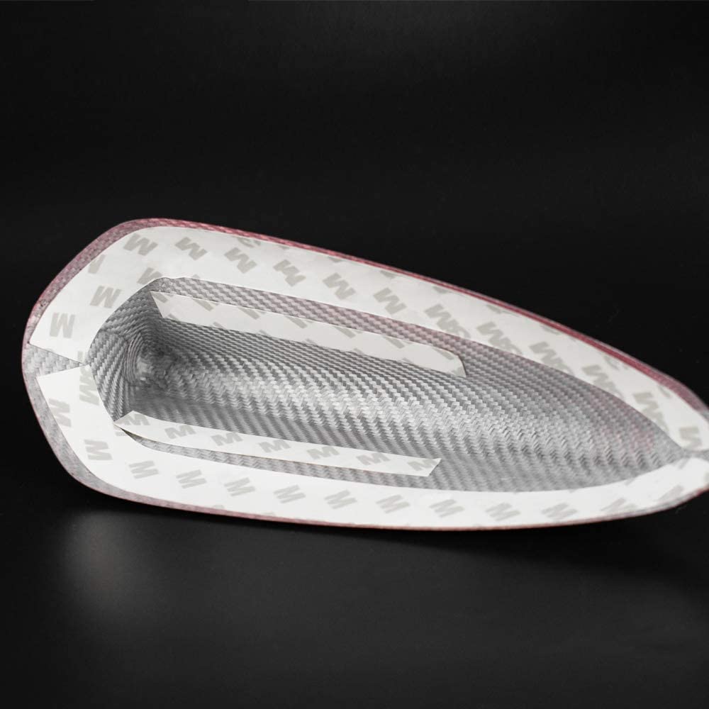 AIRSPEED Red Carbon Fiber Car Shark Fin Antenna Cover Radio Signal Base for Mazda 3 Axela CX-3 CX-4 CX-5 CX-8 Accessories - detail view 4