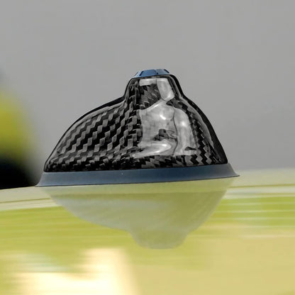 AIRSPEED Carbon Fiber Car Shark Fin Antenna Cover Radio Signal Base for MINI Cooper R55(2007-2014) R56(2006-2013) Accessories (Black) - product view
