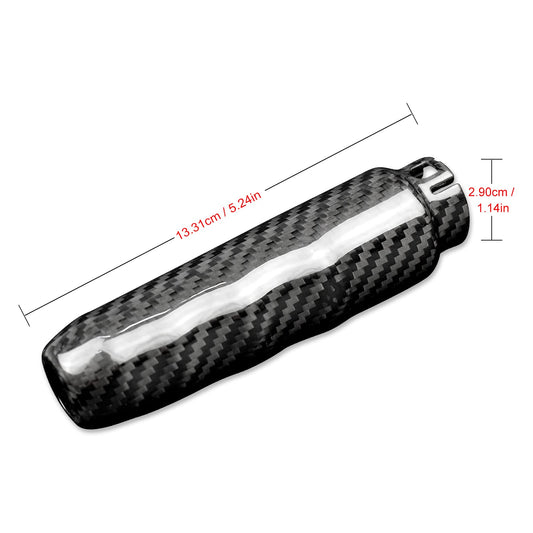 AIRSPEED Carbon Fiber Handbrake Handle Cover for MINI Cooper F55, F56 & F57 Hatchback (2013-2022) - detail view