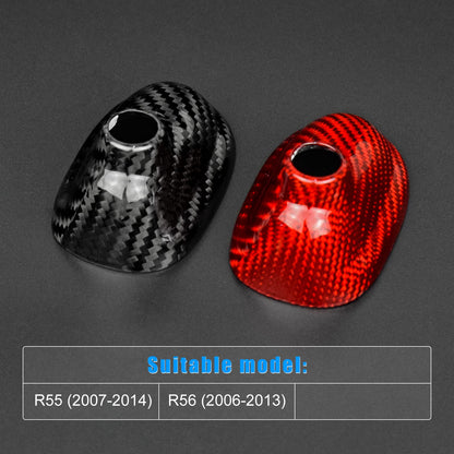 AIRSPEED Carbon Fiber Shark Fin Antenna Cover Sticker for MINI Cooper R55 (2007-2014) & R56 (2006-2013) (Red) - detail view 3