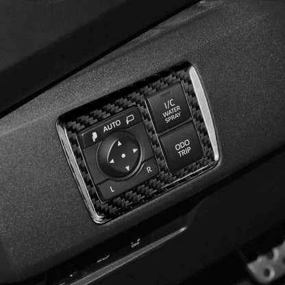 AIRSPEED Hard Carbon Fiber Mirror Switch Frame Cover for 2025-2026 Toyota GR Yaris - product view