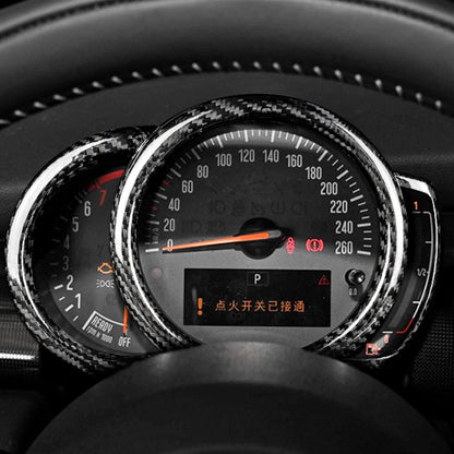 AIRSPEED Carbon Fiber Center Gauge Cluster Frame Sticker for MINI Cooper Clubman F54, F55, F56, F57, F60 & Countryman - detail view 5