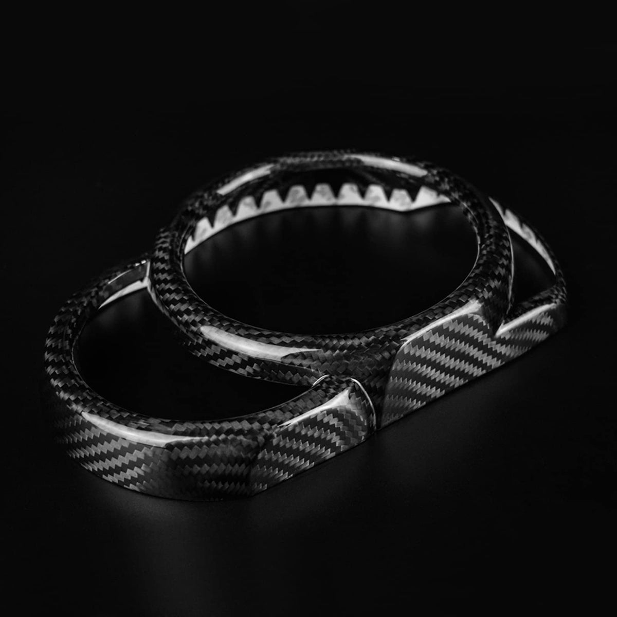 AIRSPEED Carbon Fiber Center Gauge Cluster Frame Sticker for MINI Cooper Clubman F54, F55, F56, F57, F60 & Countryman - detail view 7