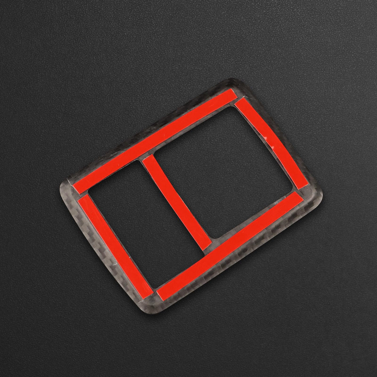 AIRSPEED Hard Carbon Fiber Mirror Switch Frame Cover for 2025-2026 Toyota GR Yaris - detail view 5