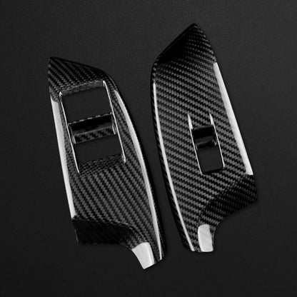 AIRSPEED Hard Carbon Fiber Window Switch Control Panel Cover for 2025-2026 Toyota GR Yaris (2-Piece) - detail view 7