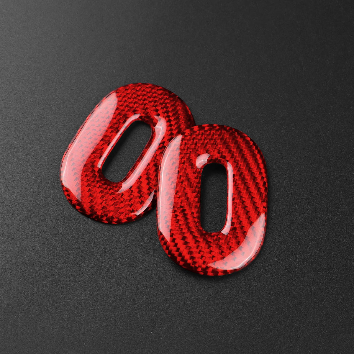 AIRSPEED Carbon Fiber Rear Seat Handle Frame Decorative Sticker for MINI Cooper J01 EV E/SE (2024-2025) - detail view 7