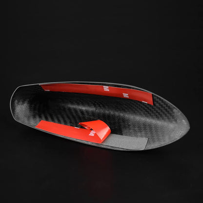 AIRSPEED for Subaru BRZ Toyota 86 Shark Fin Antenna Cover Radio Signal Base Sticker Carbon Fiber Exterior Trim for Subaru BRZ 2016-2020 Toyota 86 2013-2020, Black - detail view 7