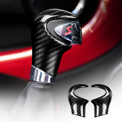 AIRSPEED Carbon Fiber Gear Shift Knob Cover for MINI Cooper R55, R56, R57, R58, R59, R60 & Countryman R61 - detail view 9