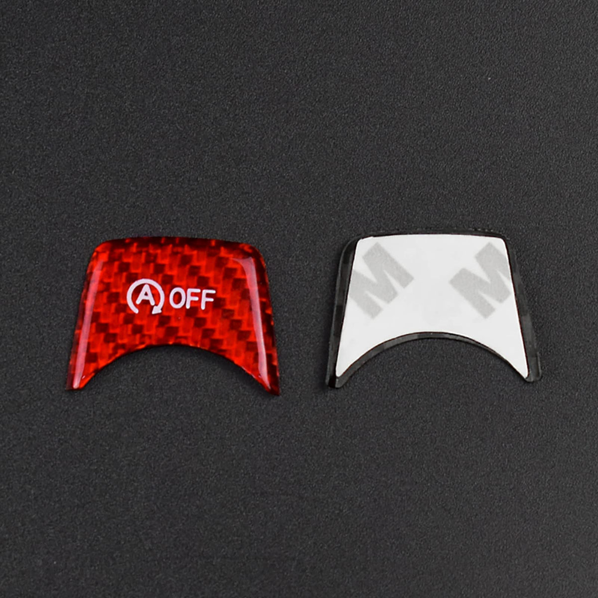 AIRSPEED Carbon Fiber Engine Start Button Ignition Switch Cover Sticker for BMW G20, F30, F31, F32 & F33 (2013-2021) - detail view 6
