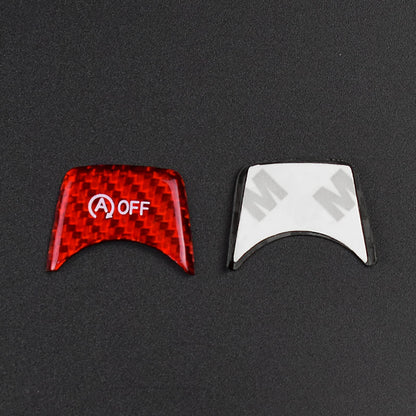 AIRSPEED Carbon Fiber Engine Start Button Ignition Switch Cover Sticker for BMW G20, F30, F31, F32 & F33 (2013-2021) - detail view 6