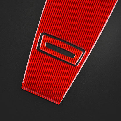 Airspeed Carbon Fiber Car Rear Center Console Storage Box Cover Decoration Side Stripe Sticker Interior Compatible with BMW E85 E86 Z4 2003-2008 Accessories - detail view 6