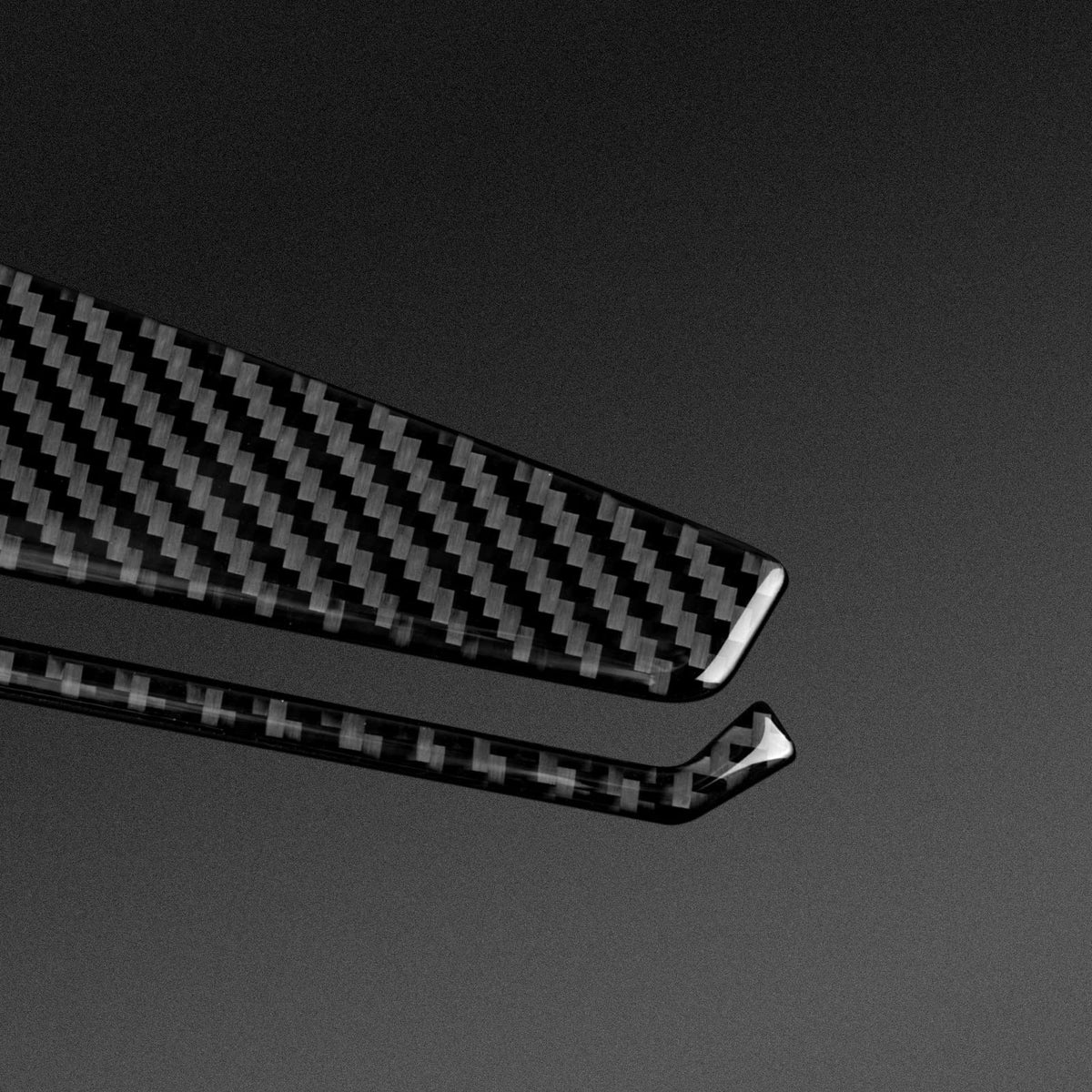 Airspeed Carbon Fiber Car Co-Pilot Instrument Panel Trim Strip Interior Stickers Compatible with BMW 1 Series E82 E88 2008-2013 Accessories - detail view 6
