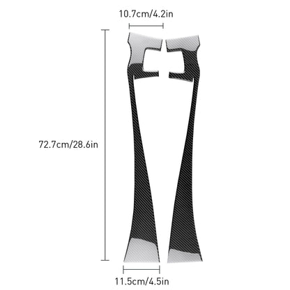 Airspeed Carbon Fiber Rear Center Console Storage Trim for BMW Z4 E85/E86 (2003-2008) - Type B Black - detail view 5
