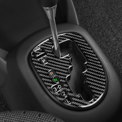 Airspeed Gear Automatic Trim Center Console Shift Real Carbon Fiber Cover for Toyota Yaris (2006-2011) - detail view 5