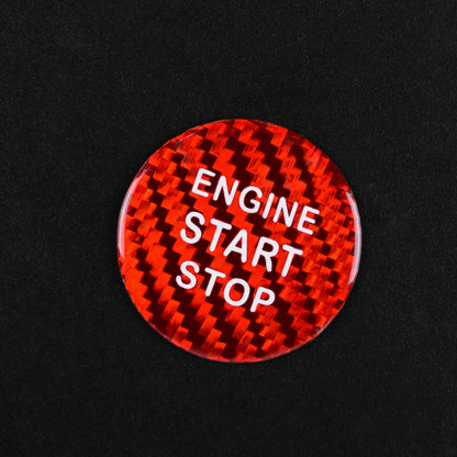 AIRSPEED Carbon Fiber Engine Start/Stop Button Cover Sticker for Lexus IS, ES, GS, NX, RX and LX Models - detail view 5