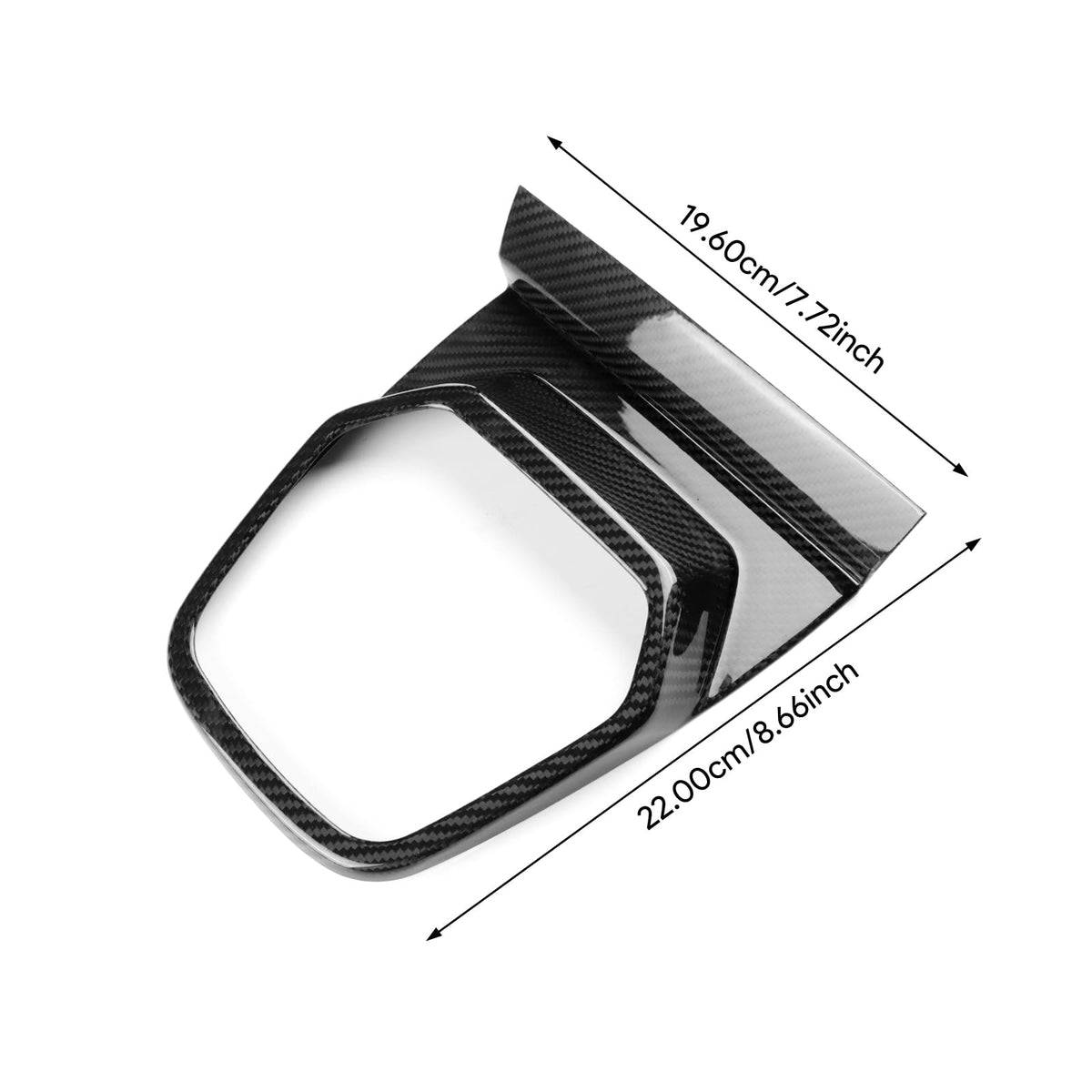 AIRSPEED for Toyota 86 GR86 / Subaru BRZ 2021-2025 Accessory Hard Carbon Fibre Interior Trim Car Center Control Gear Panel Cover Self-adhesive Decal Cool Auto Parts RHD