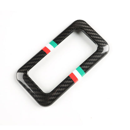 AIRSPEED Real Hard Carbon Fiber Interior Reading Light Cover for FIAT 500 Abarth 595 695 2016–2024