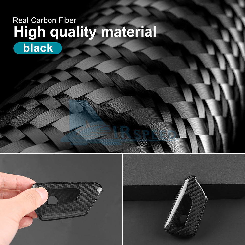 for Cupra Formentor 2020 2021 2022 2023 2024 2025 2026 SEAT Ibiza/Arona/Leon MK4/Cupra Leon Hard Carbon Fiber Remote Key Cover