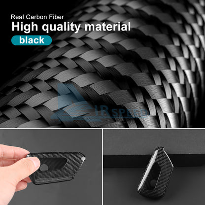 for Cupra Formentor 2020 2021 2022 2023 2024 2025 2026 SEAT Ibiza/Arona/Leon MK4/Cupra Leon Hard Carbon Fiber Remote Key Cover