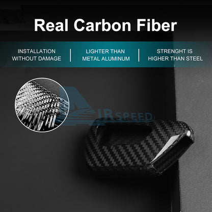 for Cupra Formentor 2020 2021 2022 2023 2024 2025 2026 SEAT Ibiza/Arona/Leon MK4/Cupra Leon Hard Carbon Fiber Remote Key Cover