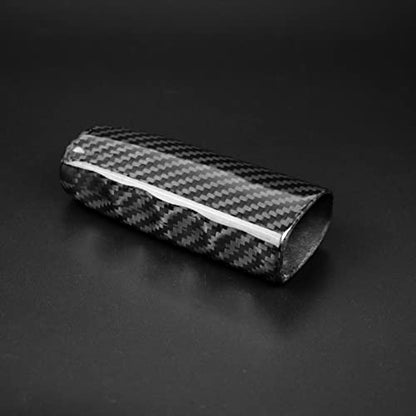 AIRSPEED Carbon Fiber Handbrake Handle Cover for 2015-2022 Ford Mustang - detail view 4