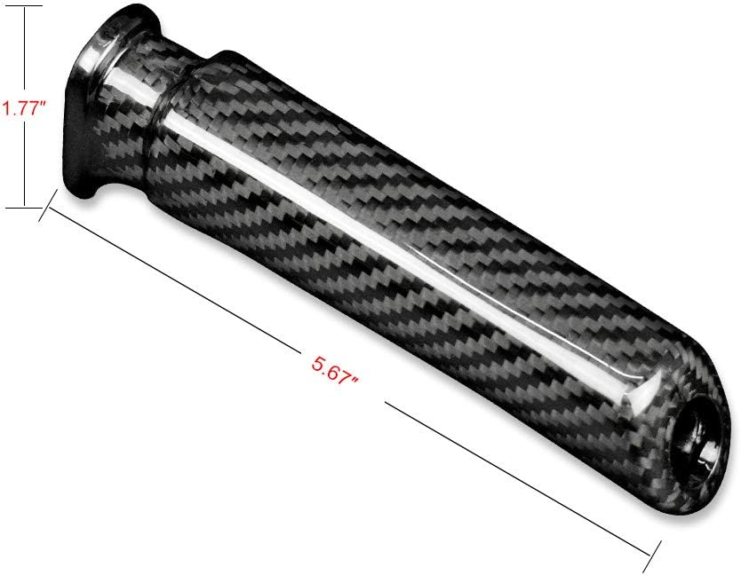 AIRSPEED Carbon Fiber Car Handbrake Cover for Subaru WRX 2018-2020 Forester(SJ) 2013-2019 Emergency Parking Brake Handle Replacement