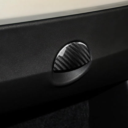 AIRSPEED Real Carbon Fiber Glove Box Switch Cover for FIAT 500 2011–2024 / Abarth 595 2016–2024