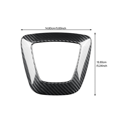 AIRSPEED Carbon Fiber Airbag Cover Decorative Sticker for 2024 Tesla Model 3 Highland - detail view 6
