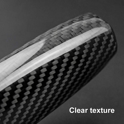 AIRSPEED Carbon Fiber Car Handbrake Cover Parking Grip Handle Lever Sleeve Protector Case for Ford Mustang 2015-2019 Accessories