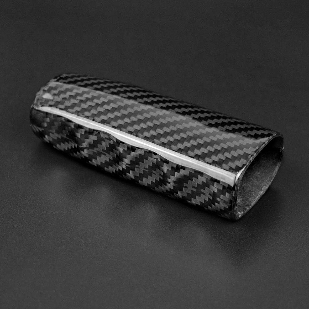 AIRSPEED Carbon Fiber Car Handbrake Cover Parking Grip Handle Lever Sleeve Protector Case for Ford Mustang 2015-2019 Accessories