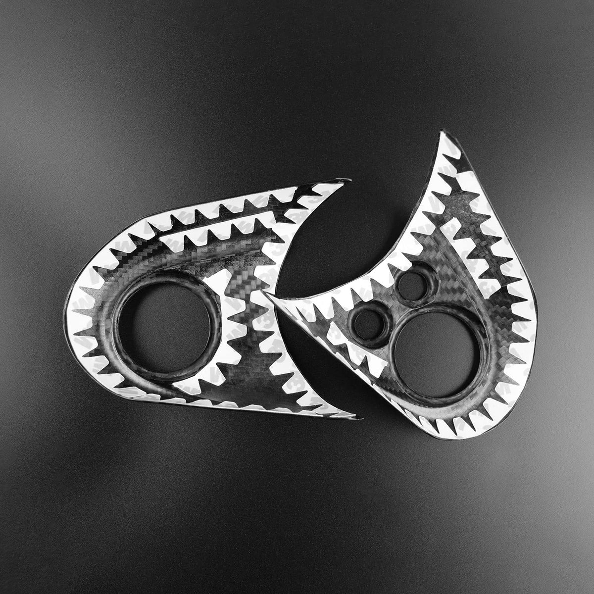 AIRSPEED Carbon Fiber Car Steering Wheel Button Stickers for Mini Cooper Clubman F54 F55 F56 F60 Countryman Cabrio F57 Accessories, General Version - detail view 6
