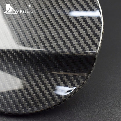 Real Hard Carbon Fiber for Ford Mustang 2015 2016 2017 2018 2019 2020 2021 2022 Accessories Sticker Car Tank Cap Fuel Tank Cover - detail view 4