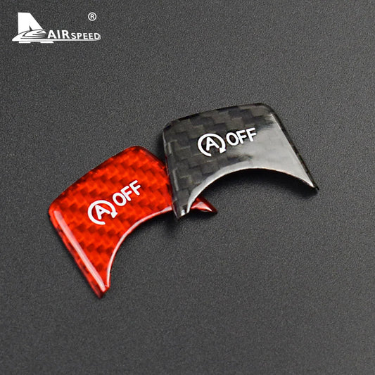 Carbon Fiber for BMW 3 4 Series F30 F31 F32 F33 F83 F82 M2 M3 Accessories Interior Trim Car Engine Start Stop OFF Button Sticker - product view