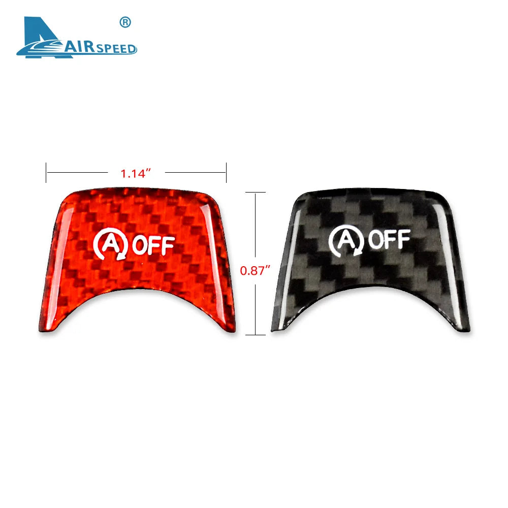 Carbon Fiber for BMW 3 4 Series F30 F31 F32 F33 F83 F82 M2 M3 Accessories Interior Trim Car Engine Start Stop OFF Button Sticker - detail view 5