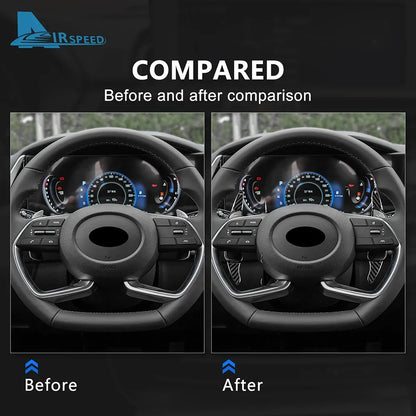 Hard Dry Carbon Fiber For Hyundai Genesis G70 Sonata 10 2020 2021 2022 Steering Wheel Paddle Shifter Extension Accessories