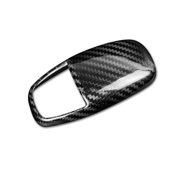 Real Hard Carbon Fiber for Dodge Challenger Charger 2015 2016 2017 2018 2019 2020 2021 2022 2023 Interior Trim Gear Shift Knob