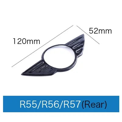 Car Front Hood Rear Trunk Logo Badge Emblem Sticker Carbon Fiber for Mini Cooper F54 F55 F56 F60 R55 R56 R57 R60 R61 Countryman - detail view 12