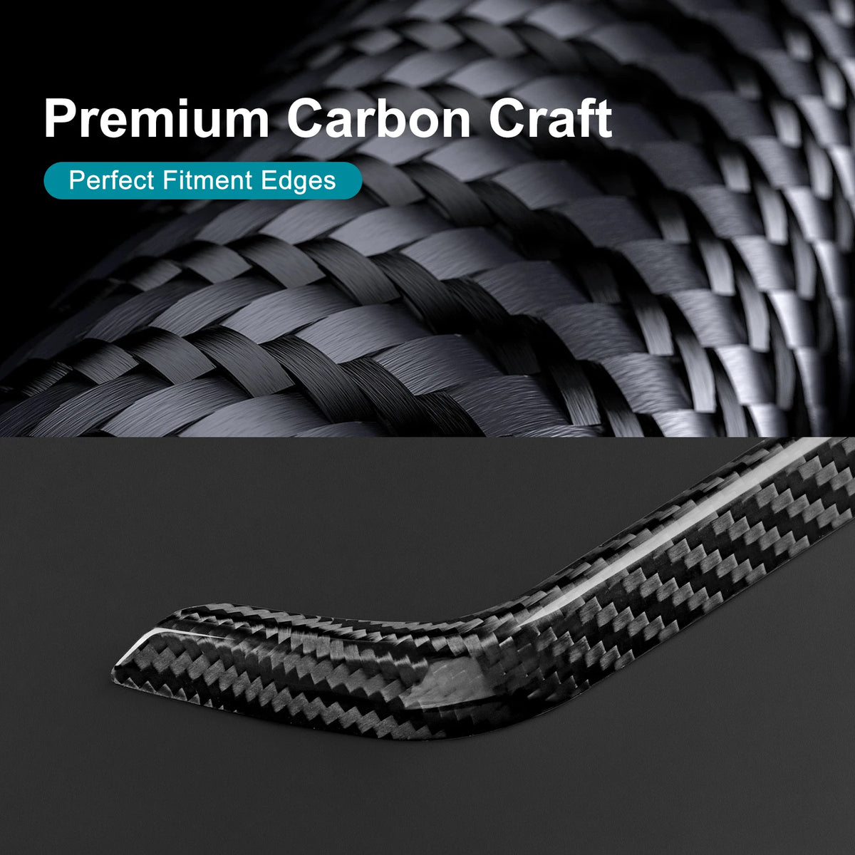 Sticker For Dodge Charger 2024 2025 2026 2027 Real Hard Dry Carbon Fiber Car Central Air Outlet Trim Strip Interior Accessories