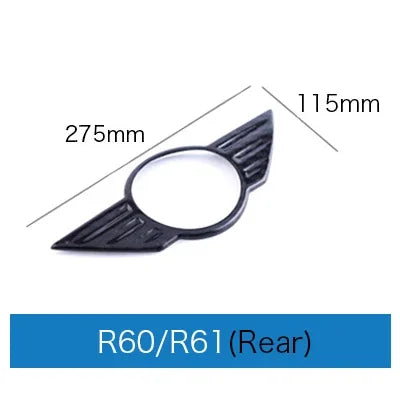 Car Front Hood Rear Trunk Logo Badge Emblem Sticker Carbon Fiber for Mini Cooper F54 F55 F56 F60 R55 R56 R57 R60 R61 Countryman - detail view 13