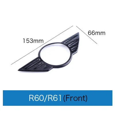 Car Front Hood Rear Trunk Logo Badge Emblem Sticker Carbon Fiber for Mini Cooper F54 F55 F56 F60 R55 R56 R57 R60 R61 Countryman - detail view 9