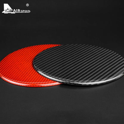 Real Hard Carbon Fiber Cover For Subaru BRZ Toyota 86 2013 2014 2015 2016 2017 2018 2019 2020 Car Fuel Tank Cap Sticker Trim - detail view 5
