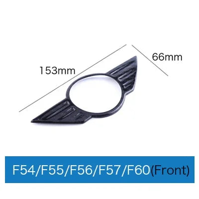Car Front Hood Rear Trunk Logo Badge Emblem Sticker Carbon Fiber for Mini Cooper F54 F55 F56 F60 R55 R56 R57 R60 R61 Countryman - detail view 7