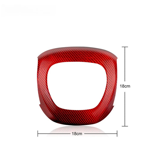 Steering Wheel Horn Cover For Dodge Charge/Durango/Challenger 2015-2023 Carbon FIber Airbag Cover Decoration Panel Shell