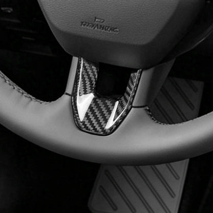 Sticker For Lexus ES AXZH21 AXZH26 XXZM21 XXZM26 2026-2027 Car Steering Wheel Bottom Real Hard Black Carbon Fiber Accessories