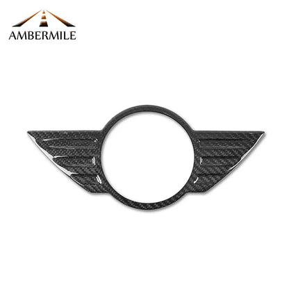 Car Front Hood Rear Trunk Logo Badge Emblem Sticker Carbon Fiber for Mini Cooper F54 F55 F56 F60 R55 R56 R57 R60 R61 Countryman - detail view 5